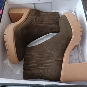 Dolce vita boots olive green 6.5